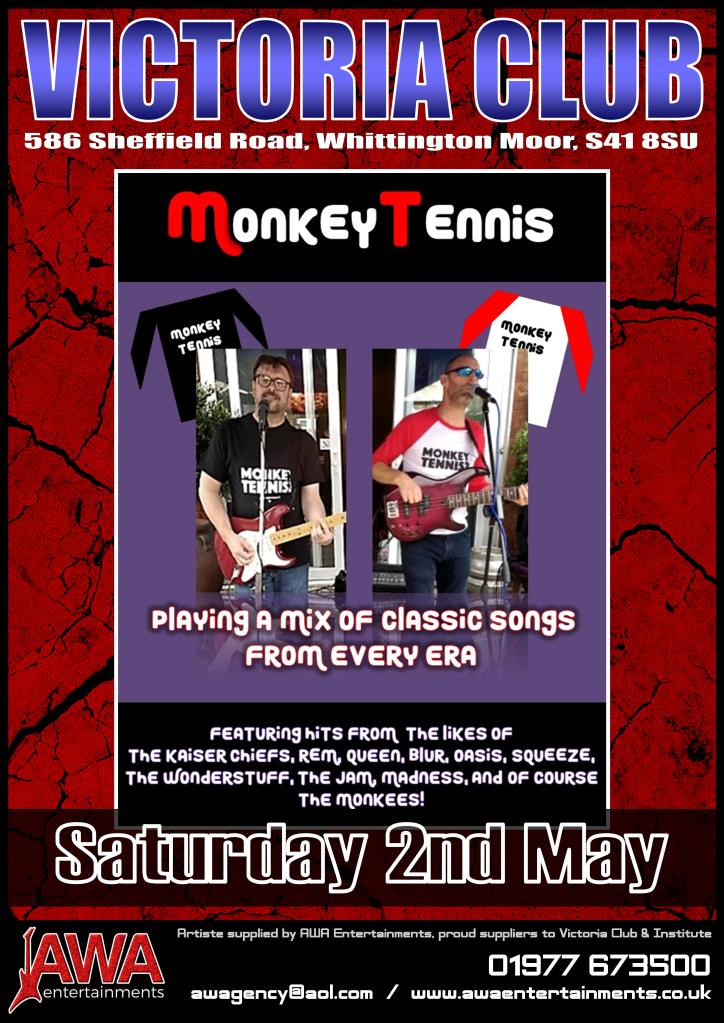 Saturday 2nd May&nbsp;2026